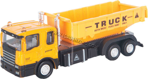 Машина "CONSTRUCTION TRUCK" строительный самосвал 1:48