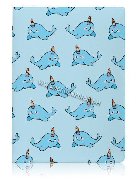 ОБЛОЖКА ДЛЯ ПАСПОРТА Cute Whale