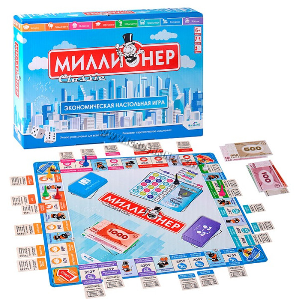 Настольная игра. Миллионер Classic. V2