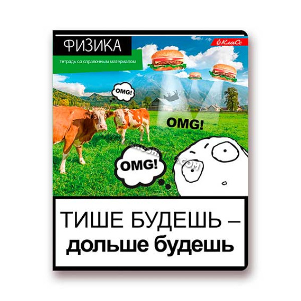 Тетрадь предм. 48л. А5+ SVETOCH "Сила правды-Физика" 48ТСК5_000131 (клетка)