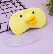 Маска для сна гелевая &quot;Head duck&quot;, yellow