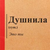 Пакет подарочный крафтовый «Душнила», 12 × 21 × 9 см       9304738